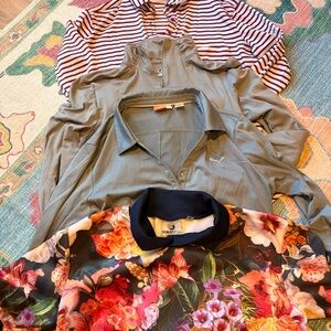 LOT 4 Women’s Golf long sleeve cold weather tops Foray Puma Columbia medium